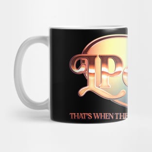 LPOTL - Retro Typographic Design Mug